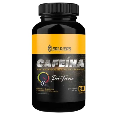 Cafeína 200mg - 60 Cáps