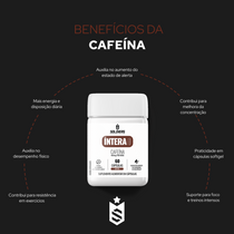Cafeína 200mg 60 Cáps - Íntera Focus