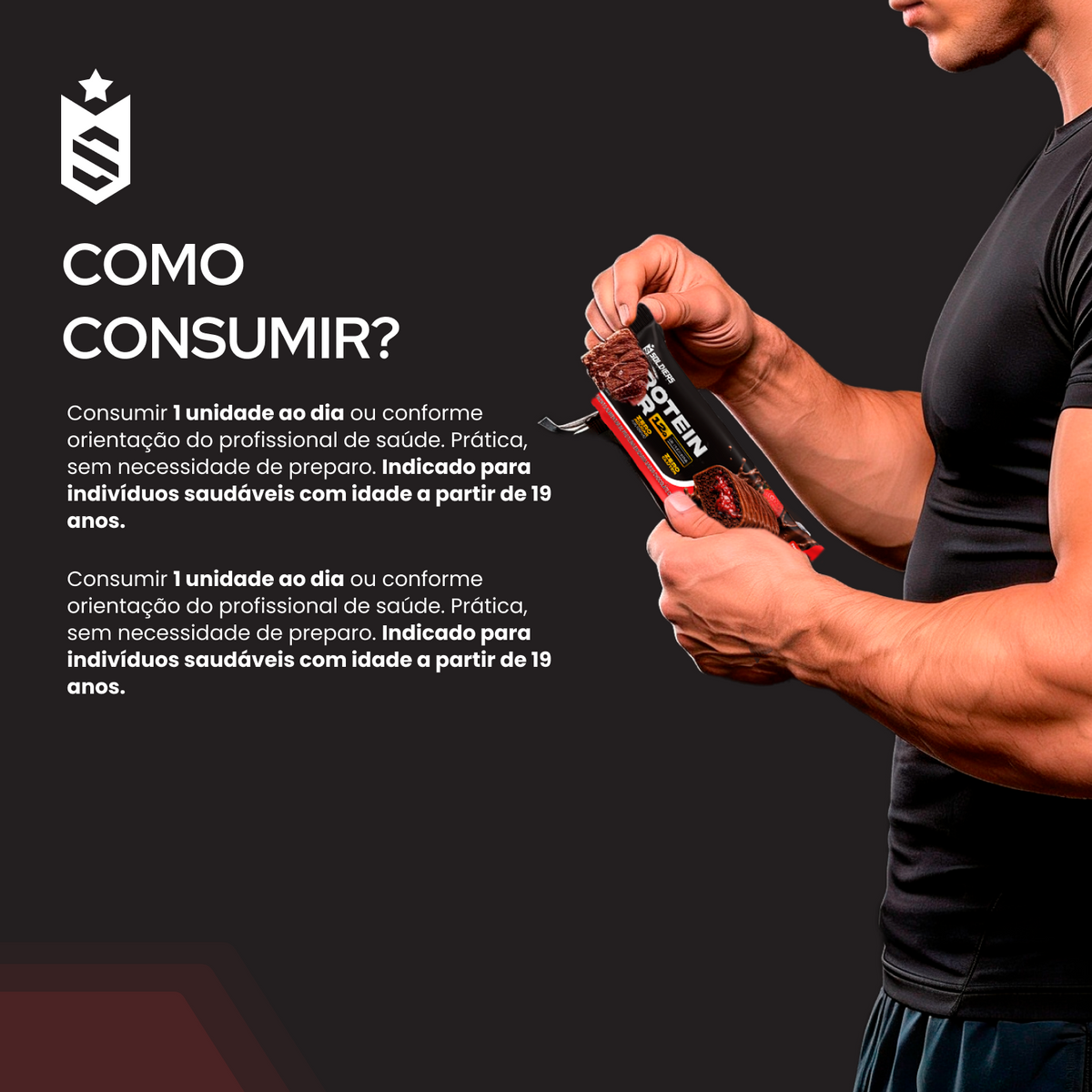 Barra de Proteína Protein Bar 40g - Display c/12un