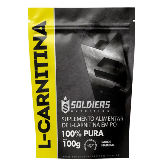 L - Carnitina 100% Pura - 100g